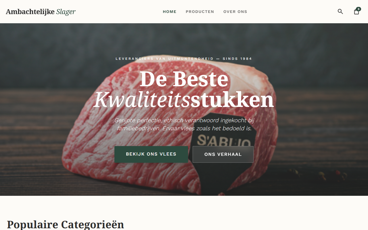 Ambachtelijke Slager preview