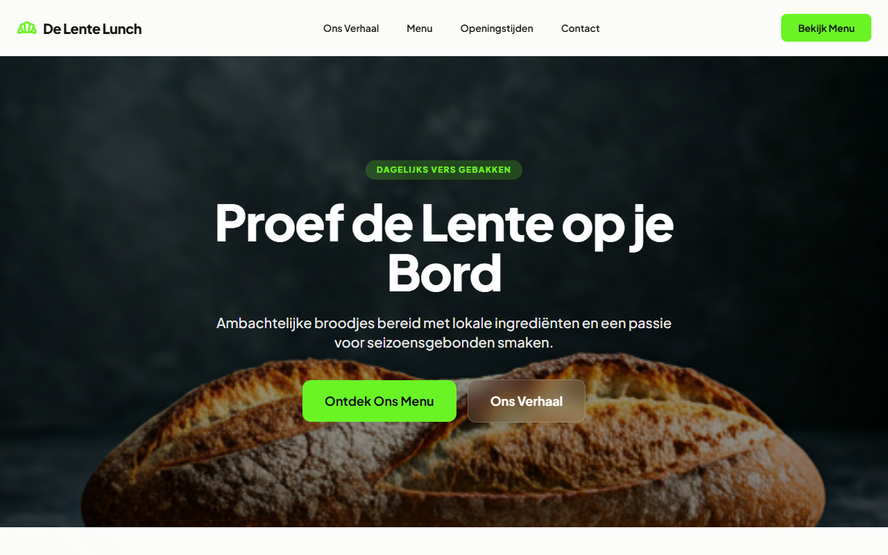 De Lente Lunch preview